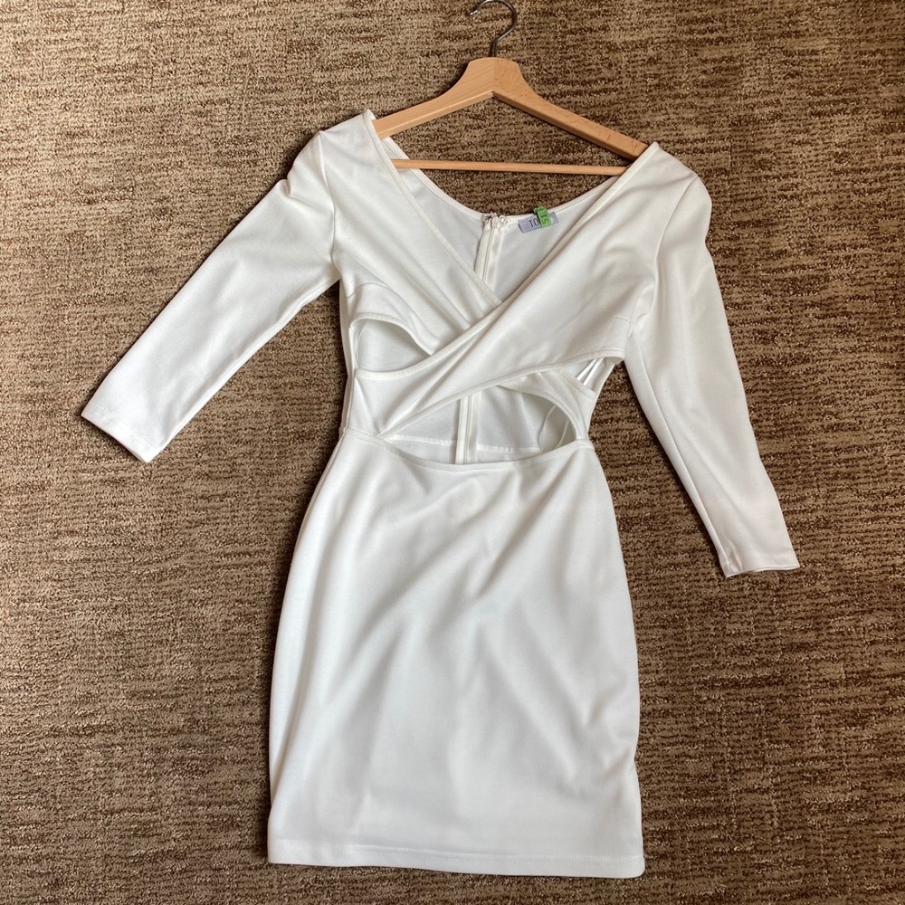 Just my type Tobi Off White Dress